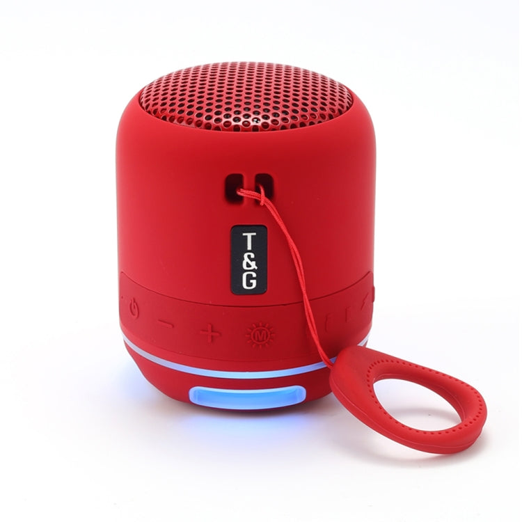 T&G TG294 TWS LED Mini Portable Wireless Stereo Sound Outdoor Speaker(Red) - HoMEdemic™ 