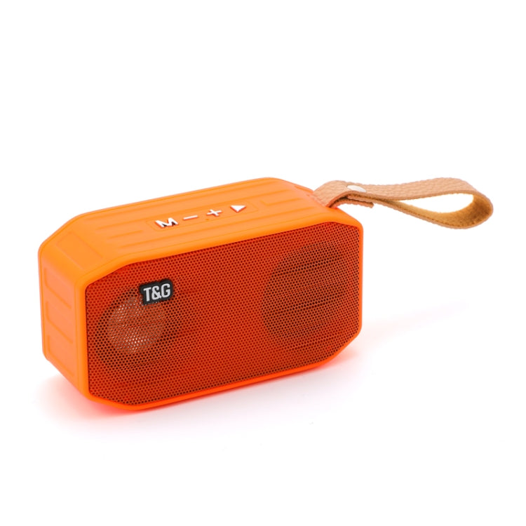 T&G TG296 Portable Wireless Bluetooth 5.0 Speaker Support TF Card / FM / 3.5mm AUX / U-Disk / Hands-free(Orange) - HoMEdemic™ 