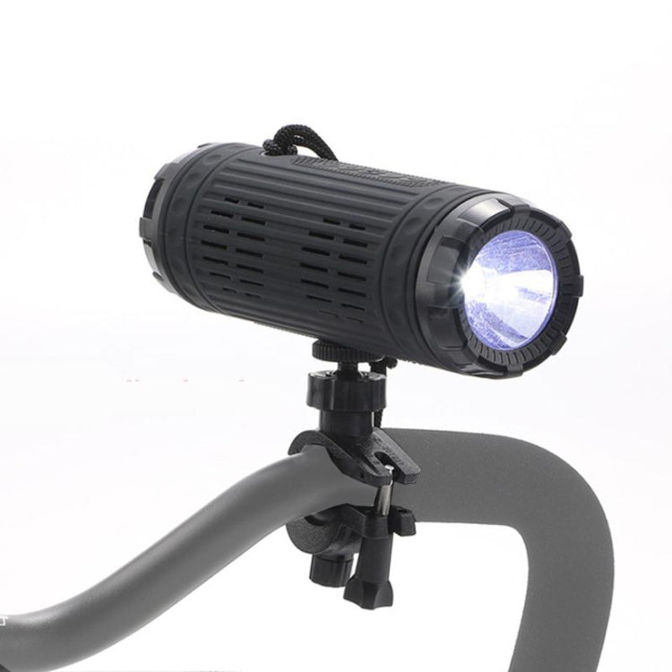 T&G TG312 LED Outdoor Portable Multifunctional Wireless Bluetooth Speaker(Black) - HoMEdemic™ 