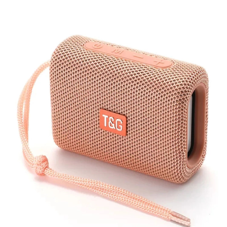 T&G TG313 Portable Outdoor Waterproof Bluetooth Speaker Subwoofer Support TF Card FM Radio AUX(Rose Gold) - HoMEdemic™ 