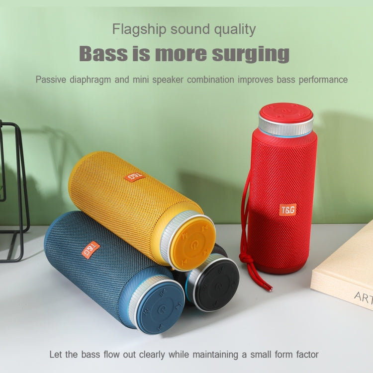T&G TG326 Long Endurance Outdoor Knob Volume Control Bluetooth Speaker(Red) - HoMEdemic™ 