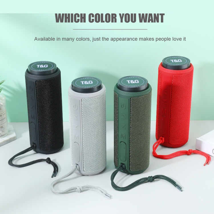 T&G TG332 10W HIFI Stereo Waterproof Portable Bluetooth Speaker(Green) - HoMEdemic™ 