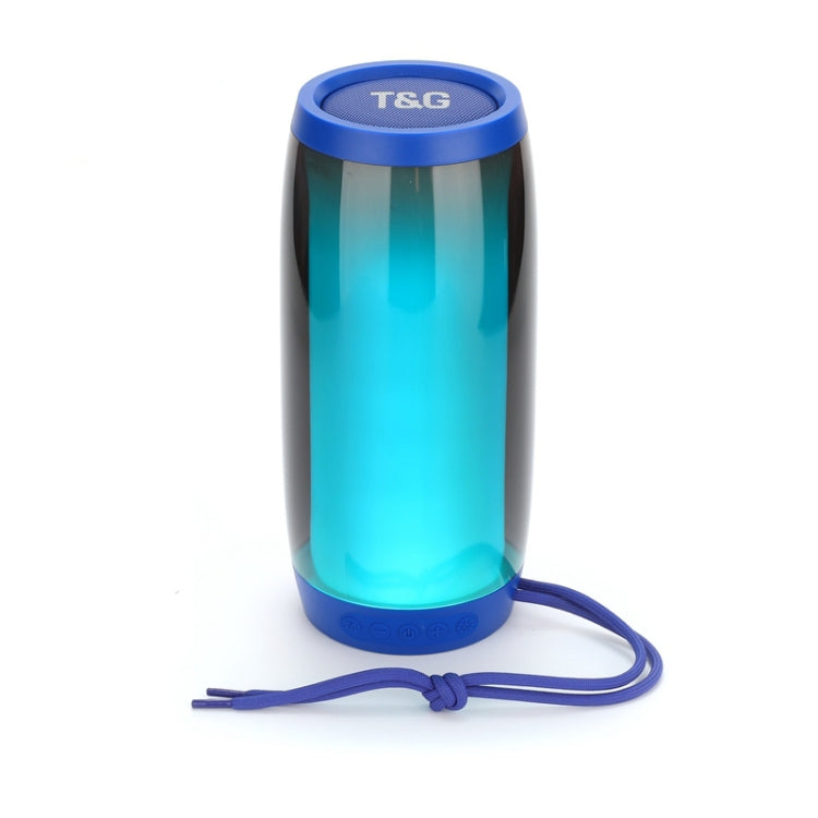 T&G TG335 1800mAh Portable Color LED Wireless Bluetooth Speaker(Blue) - HoMEdemic™ 