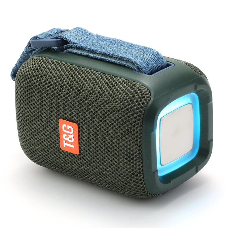 T&G TG339 RGB Light 5W Waterproof Portable Bluetooth Speaker(Green) - HoMEdemic™ 