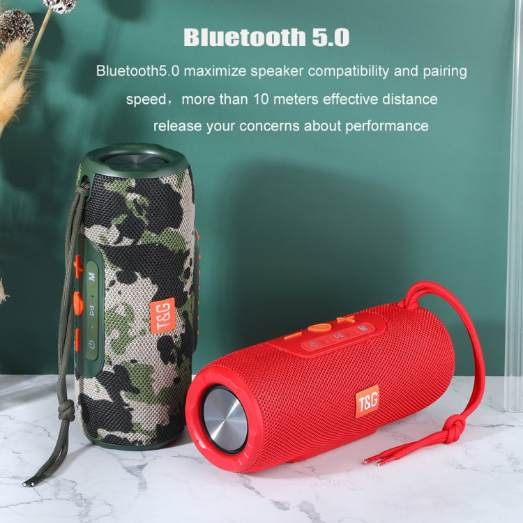 T&G TG341 TWS Portable Wireless Bluetooth HiFi Speaker(Red) - HoMEdemic™ 