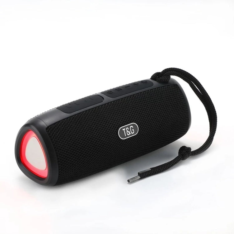 T&G TG344 Portable LED Light TWS Wireless Bluetooth Speaker(Black) - HoMEdemic™ 
