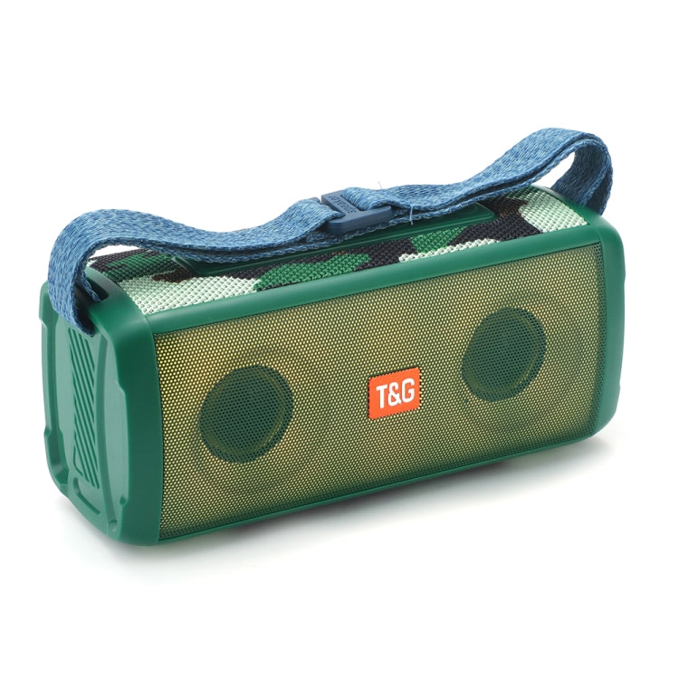 T&G TG345 Portable Outdoor Color LED Wireless Bluetooth Speaker(Green) - HoMEdemic™ 