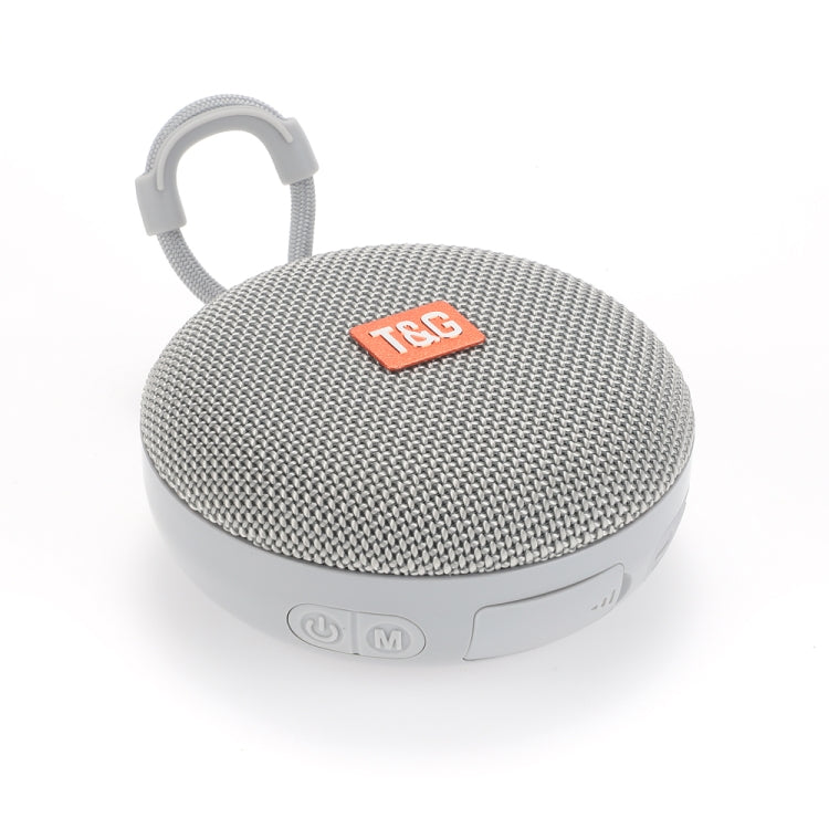 T&G TG352 Outdoor Portable Riding Wireless Bluetooth Speaker TWS Stereo Subwoofer, Support Handsfree Call / FM / TF(Grey) - HoMEdemic™ 