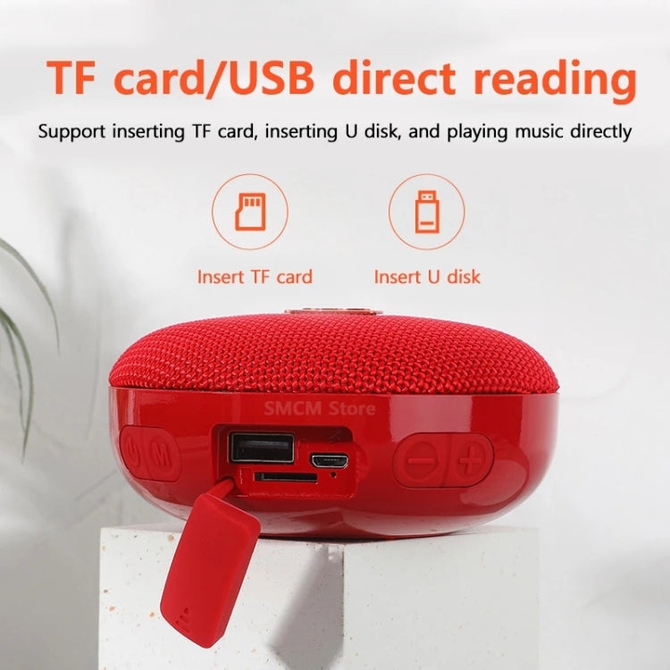T&G TG352 Outdoor Portable Riding Wireless Bluetooth Speaker TWS Stereo Subwoofer, Support Handsfree Call / FM / TF(Grey) - HoMEdemic™ 
