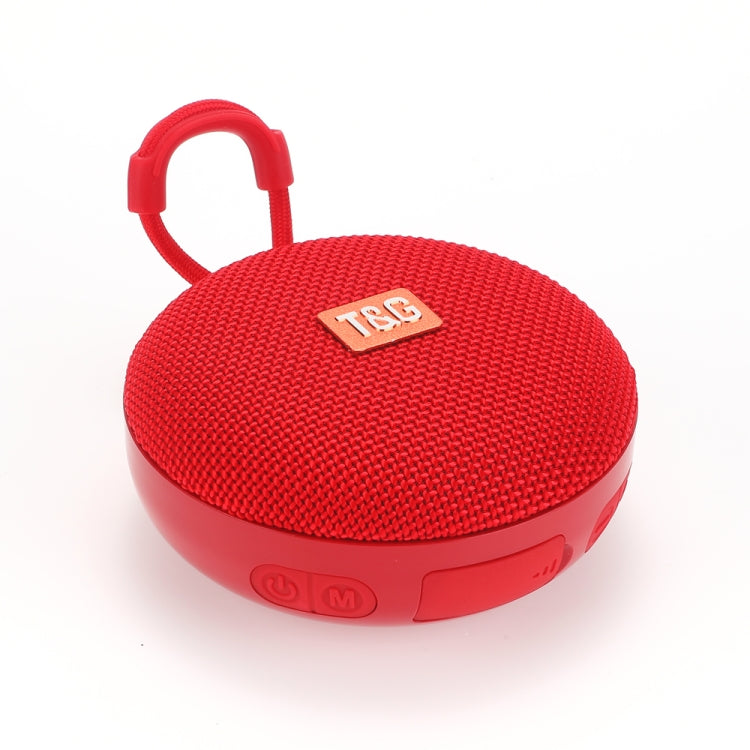 T&G TG352 Outdoor Portable Riding Wireless Bluetooth Speaker TWS Stereo Subwoofer, Support Handsfree Call / FM / TF(Red) - HoMEdemic™ 