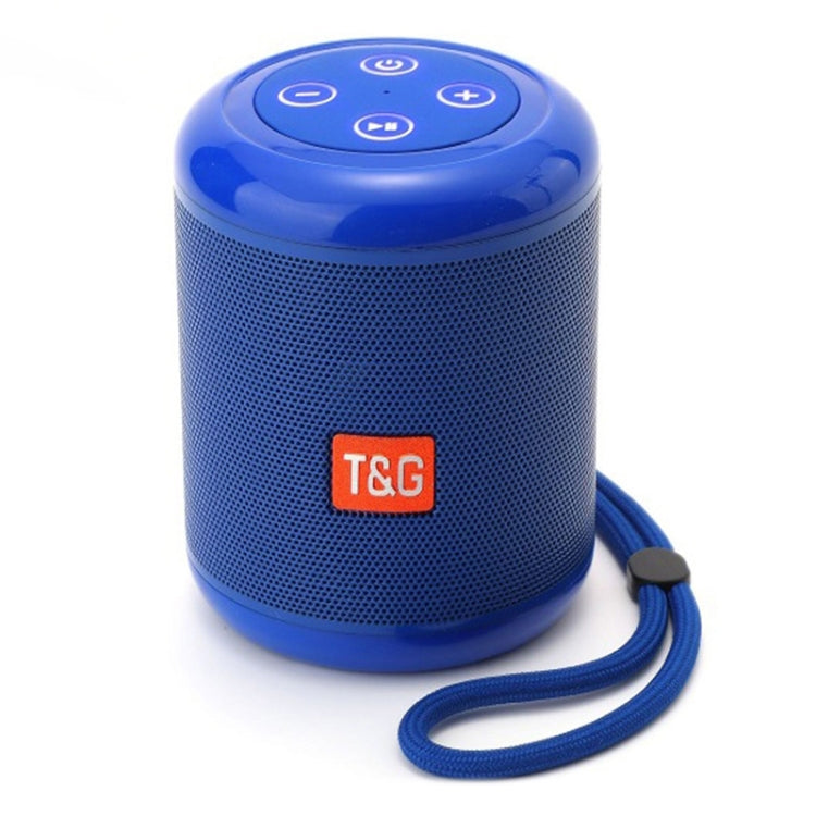 T&G TG519 TWS HiFi Portable Bluetooth Speaker Subwoofer Outdoor Wireless Column Speakers Support TF Card / FM / 3.5mm AUX / U Disk / Hands-free Call(Blue) - HoMEdemic™ 