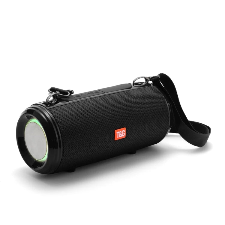 T&G TG537 RGB Light Portable Waterproof Bluetooth Speaker Supports FM / TF Card(Black) - HoMEdemic™ 