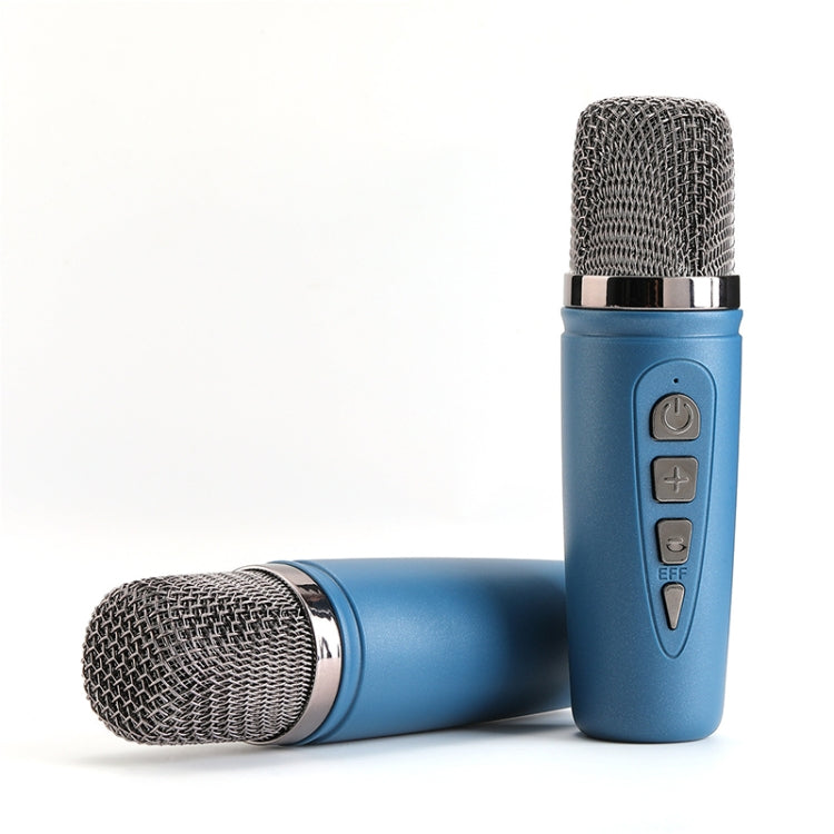T&G TG542 LED Flash Wireless Bluetooth Karaoke Speaker with Microphone(Royal Blue) - HoMEdemic™ 