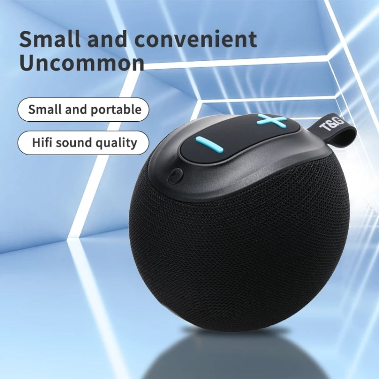 T&G TG623 TWS Portable Wireless Speaker Outdoor Waterproof Subwoofer 3D Stereo Support FM / TF Card(Black) - HoMEdemic™ 