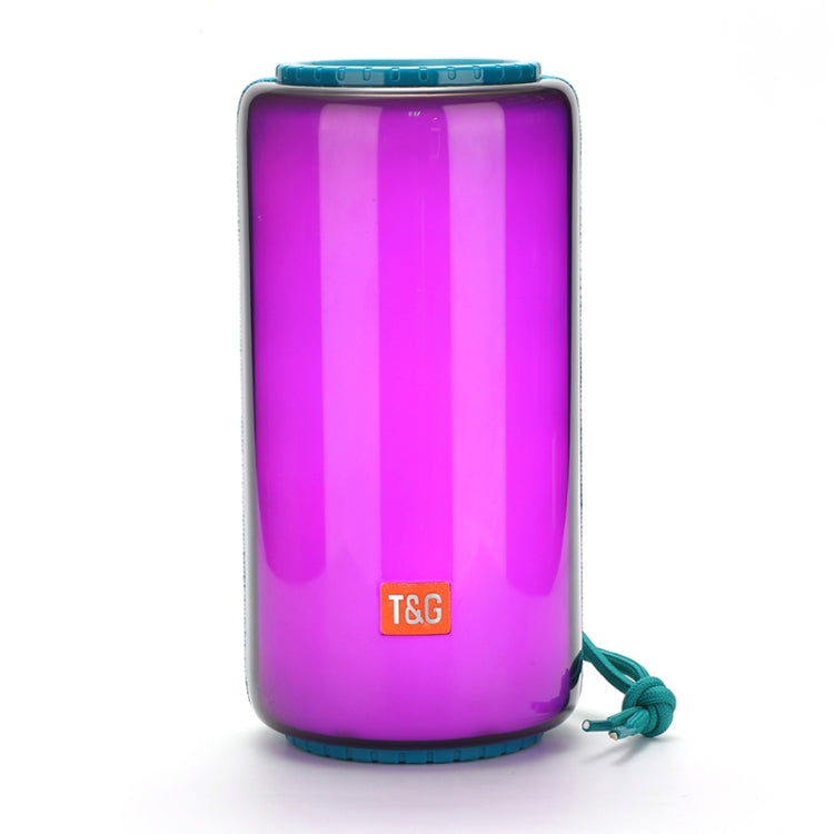 T&G TG639 10W Portable LED Light TWS Wireless Bluetooth Speaker(Light Blue) - HoMEdemic™ 