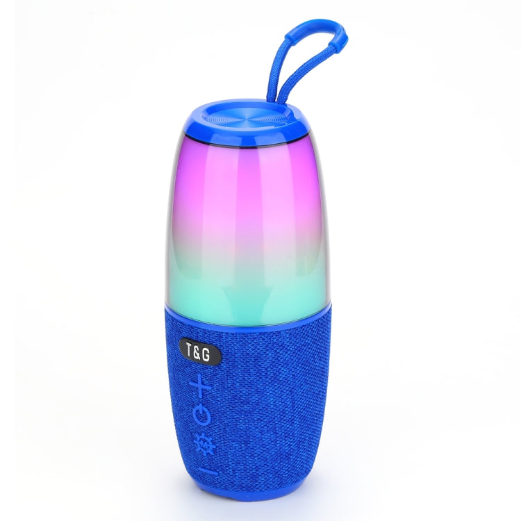 T&G TG644 5W High Power RGB Light Portable Bluetooth Speaker(Blue) - HoMEdemic™ 