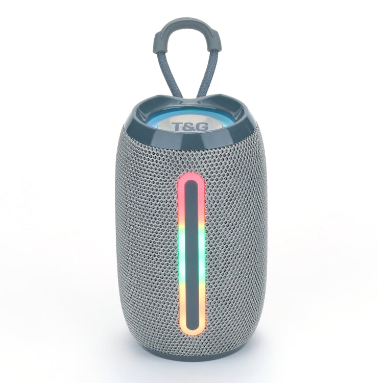 T&G TG653 TWS LED Mini Portable Wireless Stereo Sound Outdoor Speaker(Gery) - HoMEdemic™ 