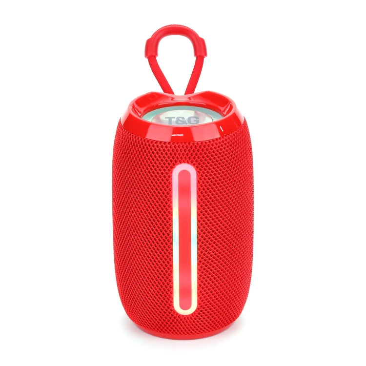 T&G TG653 TWS LED Mini Portable Wireless Stereo Sound Outdoor Speaker(Red) - HoMEdemic™ 