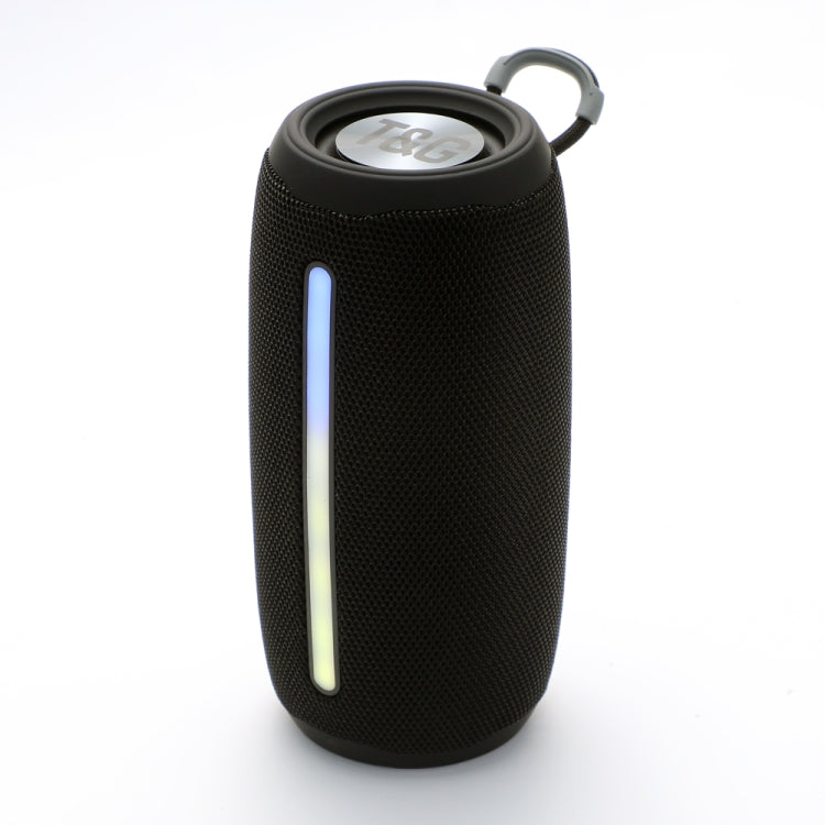 T&G TG663 Portable Colorful LED Wireless Bluetooth Speaker Outdoor Subwoofer(Black) - HoMEdemic™ 