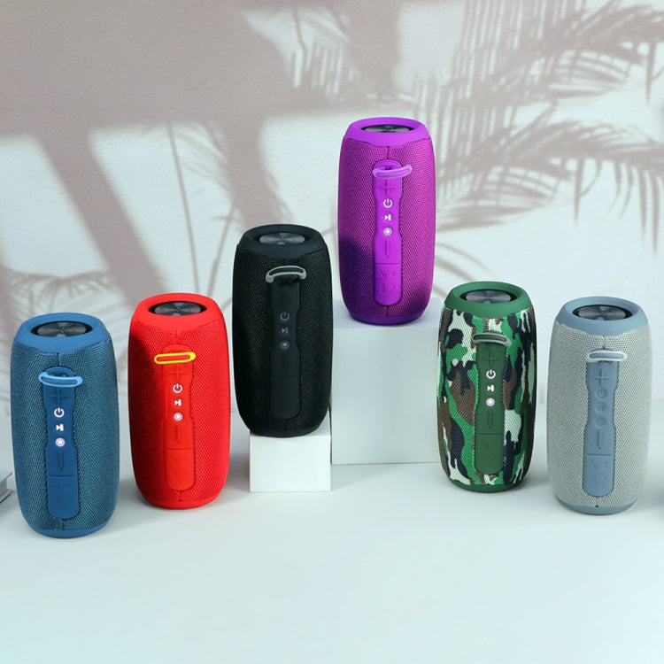 T&G TG663 Portable Colorful LED Wireless Bluetooth Speaker Outdoor Subwoofer(Camouflage) - HoMEdemic™ 