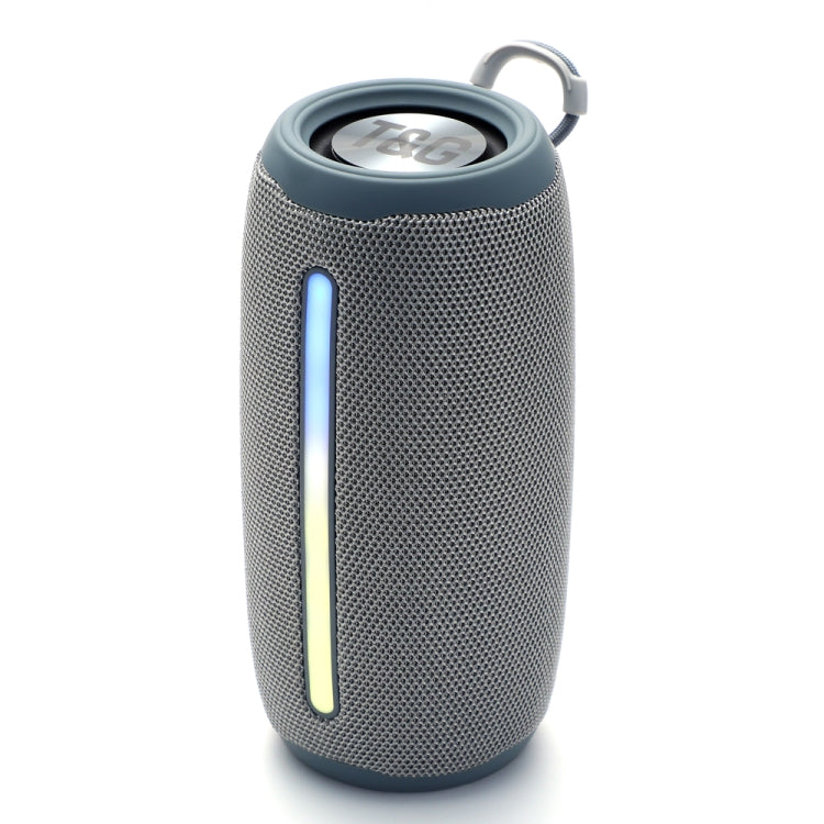 T&G TG663 Portable Colorful LED Wireless Bluetooth Speaker Outdoor Subwoofer(Grey) - HoMEdemic™ 