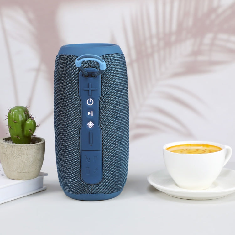 T&G TG663 Portable Colorful LED Wireless Bluetooth Speaker Outdoor Subwoofer(Grey) - HoMEdemic™ 