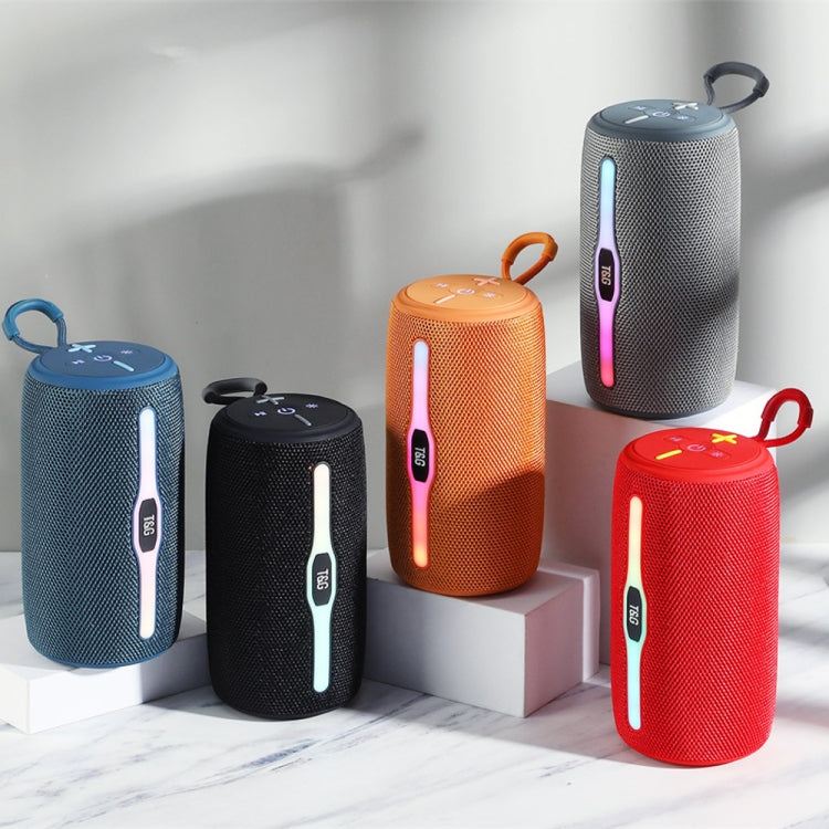 T&G TG675 Music Pulse Wireless Bluetooth Speaker with LED Light(Red) - HoMEdemic™ 
