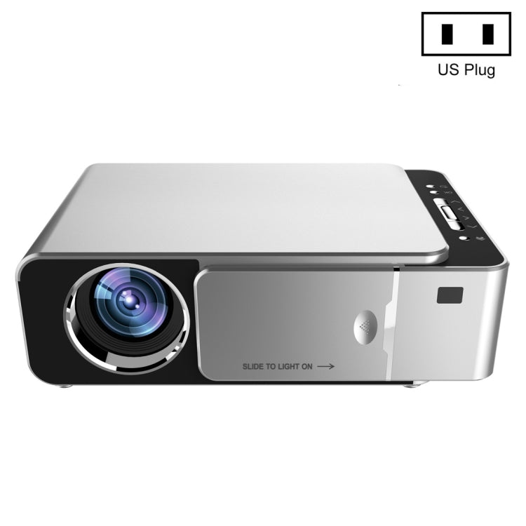 T6 3500ANSI Lumens 1080P LCD Mini Theater Projector, Standard Version, US Plug, Standard Version US Plug - HoMEdemic™ 