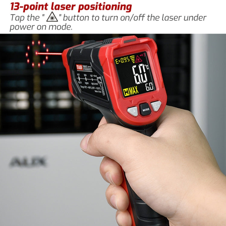 TASI TA601C -50-880 Degrees Celsius Infrared Thermometer Electronic Color Screen Thermometer - HoMEdemic™ 