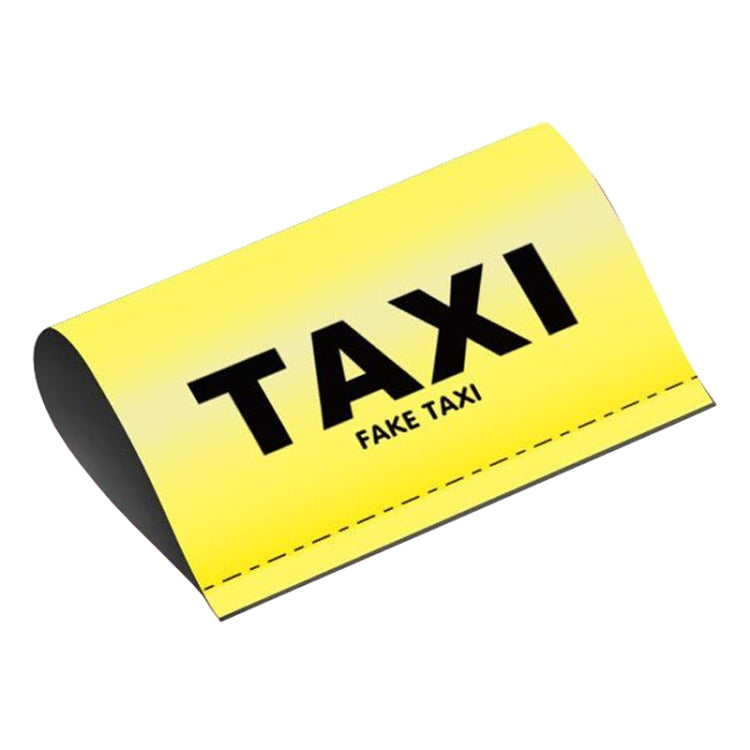 TAXI Washed Mark Label Car Personalized Decorative Stickers(Yellow Large) - HoMEdemic™ 