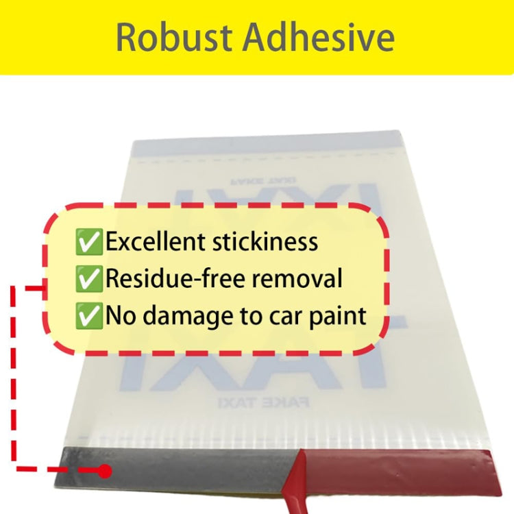 TAXI Washed Mark Label Car Personalized Decorative Stickers(Yellow Large) - HoMEdemic™ 