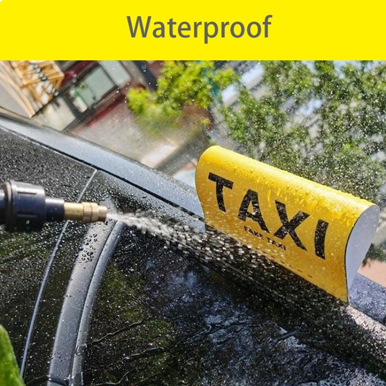 TAXI Washed Mark Label Car Personalized Decorative Stickers(Yellow Large) - HoMEdemic™ 