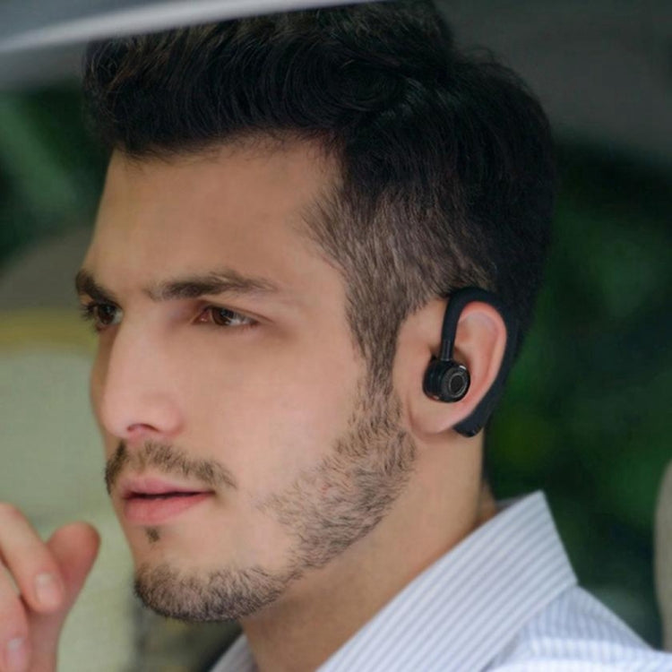 CIRCE K5 Handsfree Wireless Bluetooth Earphone Car Handsfree Bluetooth Headsets Phone Earphones with Mic(Blue) - HoMEdemic™ 