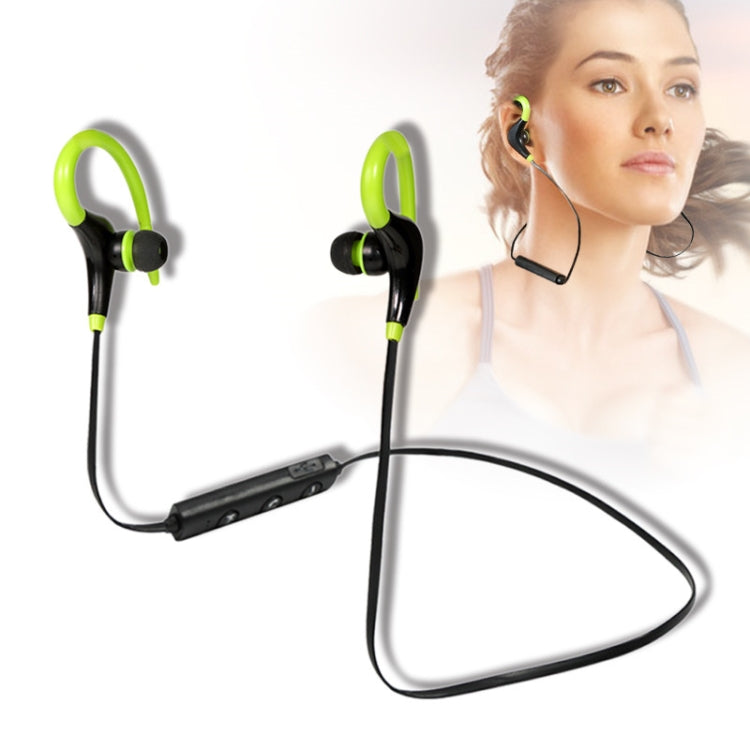 AiWei BT-01 Wireless Bluetooth Earphone with Microphone Hook Sports Earphone(Blue) - HoMEdemic™ 