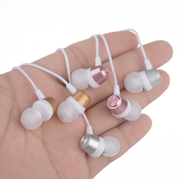 VPB S3 Sport Earphone Wired Super Bass 3.5mm Crack Earphone Earbud with Microphone Hands Free for Samsung MP3(Silver) - HoMEdemic™ 