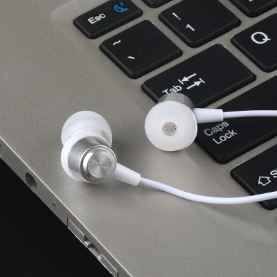 VPB S3 Sport Earphone Wired Super Bass 3.5mm Crack Earphone Earbud with Microphone Hands Free for Samsung MP3(Silver) - HoMEdemic™ 