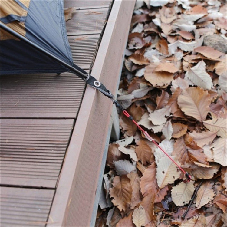 3 PCS Outdoor Camping Tent Elastic Rope Buckle High Elasticity Fixed Straps Camping Accessories, Random Color Delivery, Elastic Rope Buckle - HoMEdemic™ 