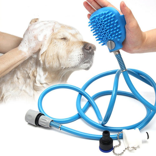 Pet Shower Brush Dog Shower Bath Shower Nozzle Brush - HoMEdemic™ 