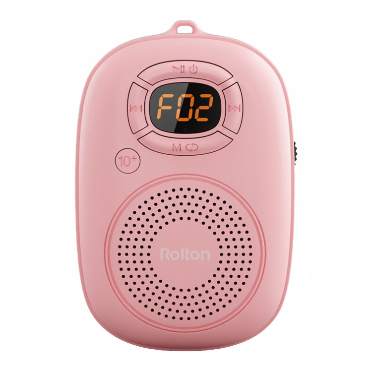 Rolton E200 Mobile Phone Wireless Bluetooth Speaker Mini Portable Outdoor Small Audio Subwoofer Speaker(Pink) - HoMEdemic™ 