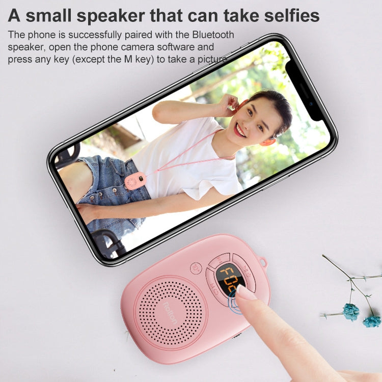 Rolton E200 Mobile Phone Wireless Bluetooth Speaker Mini Portable Outdoor Small Audio Subwoofer Speaker(Pink) - HoMEdemic™ 
