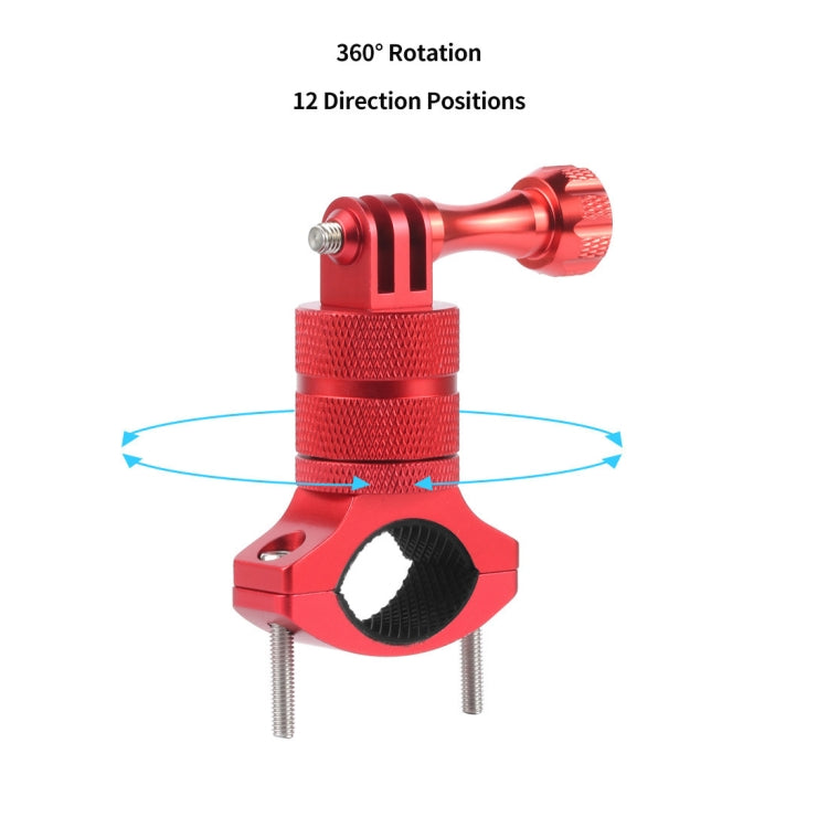Aluminum Alloy Bicycle Mounting Bracket Bicycle Clip For Action Camera(Red) - HoMEdemic™ 