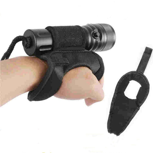 Outdoor Diving Cloth Flashlight Wrist Strap Fixing Belt Support Arm Sleeve - HoMEdemic™ 