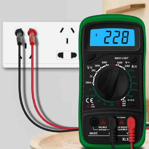 XL830L Portable Handheld Digital Multimeter Current and Voltage Test Meter - HoMEdemic™ 