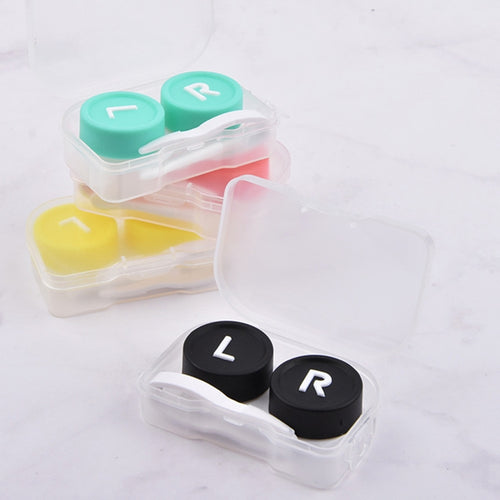 5 PCS Convenient Travel Contact Lens Case Eyes Care Kit, Random Color Delivery - HoMEdemic™ 