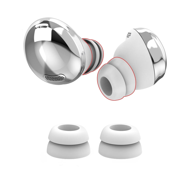 For Samsung Galaxy Buds Pro AhaStyle PT168 Silicone Earphone Earcups, Size:L(White) - HoMEdemic™ 