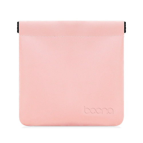 2 PCS Baona Earphone Data Cable Storage Bag Mini Portable U Disk Earphone Bag, Size:Small(Petal Pink) - HoMEdemic™ 