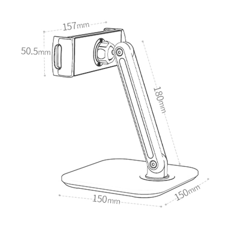 SSKY X28 Desktop Phone Tablet Stand Folding Bed Head Online Classes Convenient Support(Black) - HoMEdemic™ 