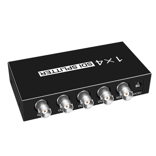 1 In 4 Out SD-SDI / HD-SDI / 3G-SDI Distribution Amplifier Video SDI Splitter(US Plug) - HoMEdemic™ 