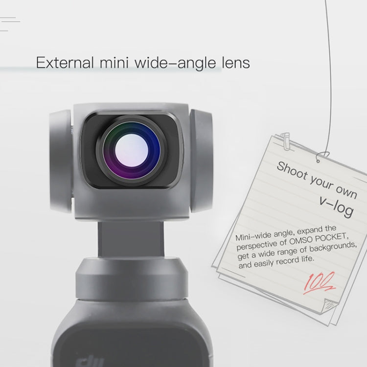 Original DJI Pocket 2 / Osmo Pocket Magnetic Interface Augmenting Lens - HoMEdemic™ 