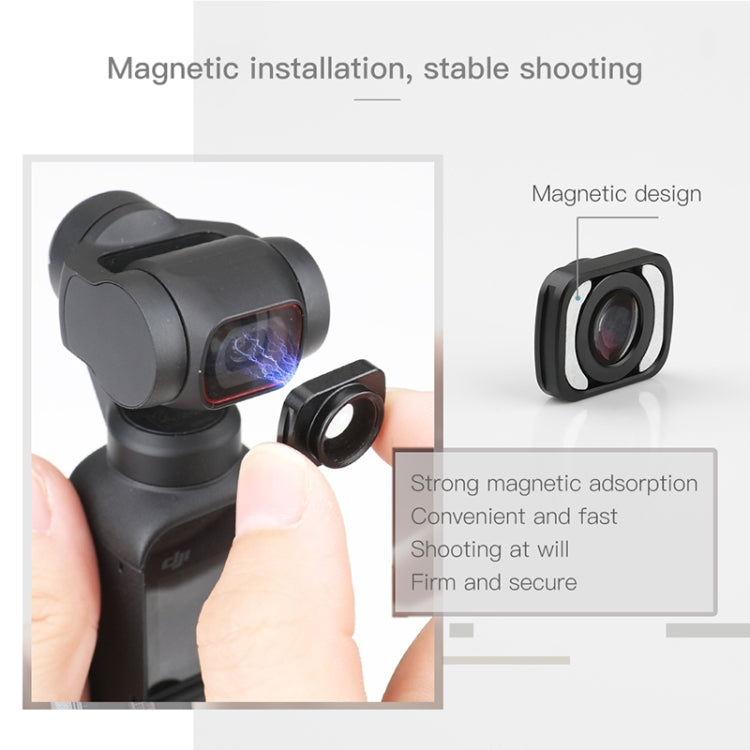 Original DJI Pocket 2 / Osmo Pocket Magnetic Interface Augmenting Lens - HoMEdemic™ 